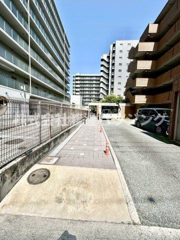 ふじマンションのエントランス