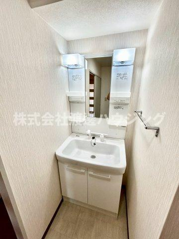 ふじマンションの洗面所