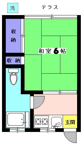 和千荘の間取り