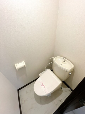 洗浄機能付便座のトイレ