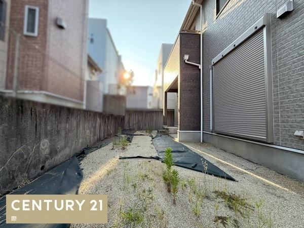 橋本市さつき台2丁目　中古戸建の庭