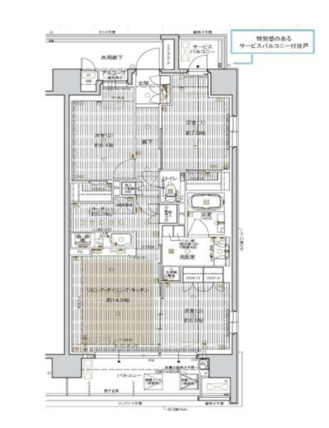 シャルマンフジ和歌山駅ステーションネクストの間取り