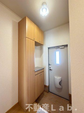 プレシード笹原Ｃの玄関