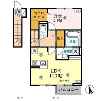 【間取り】 | カーサ クラシオン　A