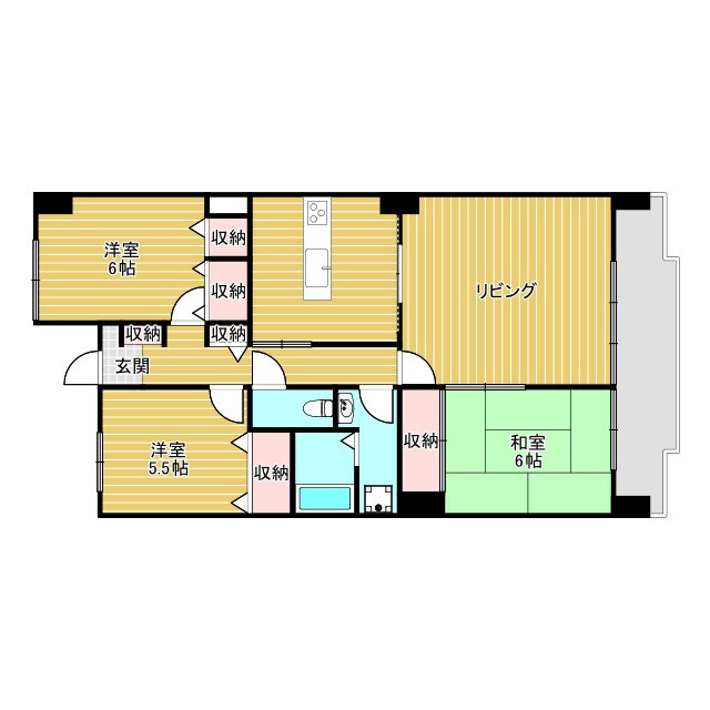 メドウラークの間取り