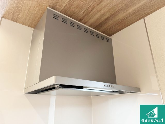 大阪狭山市大野台　新築一戸建ての設備|スタイリッシュな印象のフラットタイプ！ＬＥＤ照明付き！