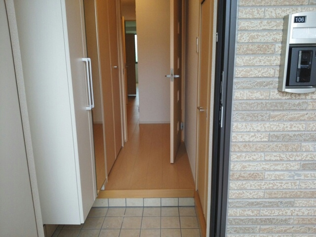 サンヴェール茂原Cの玄関