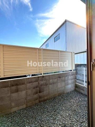 ヴィラージュ梶取のバルコニー