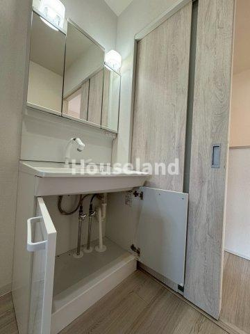 ヴィラージュ梶取の独立洗面台