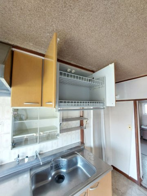 【キッチン】 | 高塚団地2街区1号棟 2F | キッチン吊戸棚は可能式です