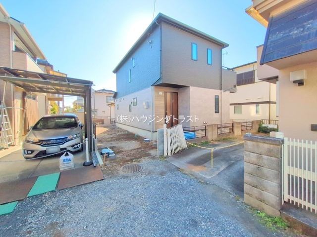 仲介手数料無料　所沢市西狭山ヶ丘13期・新築全1棟の前面道路含む現地写真