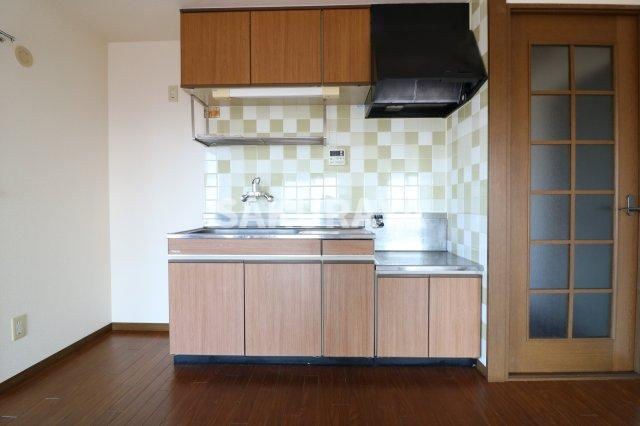 グランドパレスのキッチン|現況と異なる場合がございます。