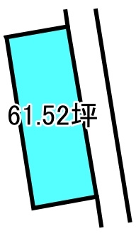 松の木町　売土地の区画図