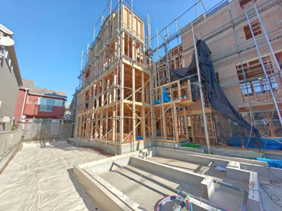 【周辺】 | 杉並区上井草5棟 | 東側が隣地駐車場となっており、東側、南側からの日当たり良好