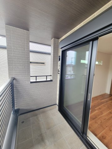 田辺市秋津町Ⅳ・新築戸建のバルコニー