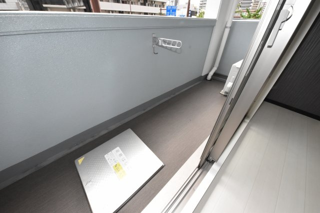 ブルー西長堀のバルコニー