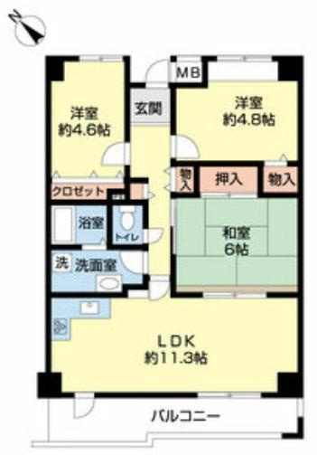 【間取り】 | グランベール桃山台