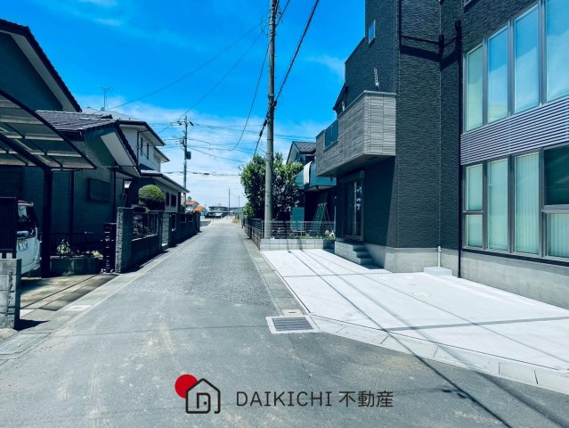 【前面道路含む現地写真】 | 久喜市上町　クレアスタウン　新築戸建　全9棟　1号棟