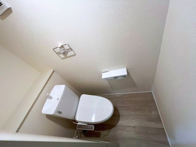 うるま市みどり町1期　全2棟　2号棟のトイレ