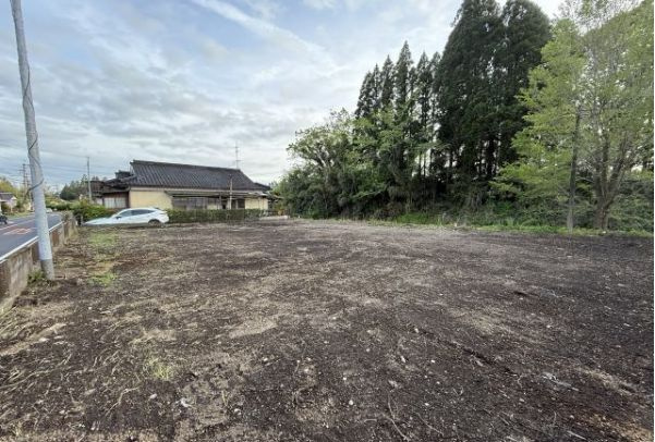 都城市高崎町大牟田の売地の外観