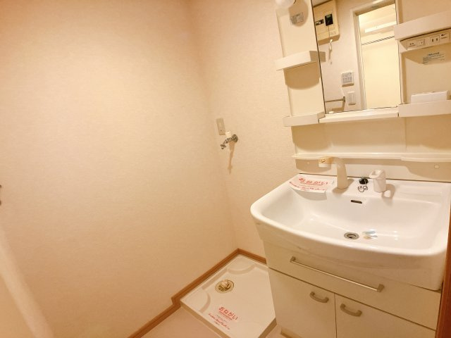 ココルーナの洗面所