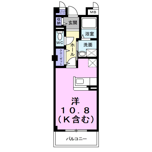 ココルーナの間取り