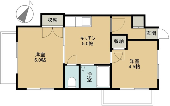 【間取り】 | ウイングコート赤塚