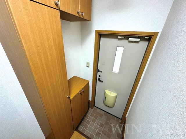 カームリーヒルの玄関