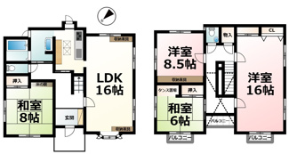 【間取り】 | 千町２丁目
