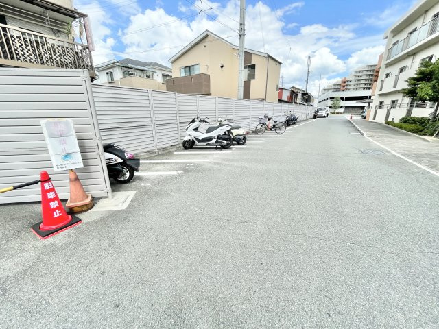 ザ・ヴァンデュールシティの駐輪場