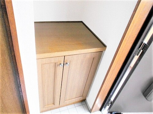 ライオンズマンション海田堀川町の玄関|玄関・玄関収納　※2021年7月撮影