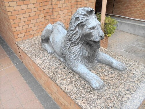 ライオンズマンション海田堀川町のその他|ライオン像　※2021年5月撮影