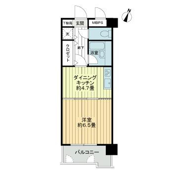 ライオンズマンション海田堀川町の間取り