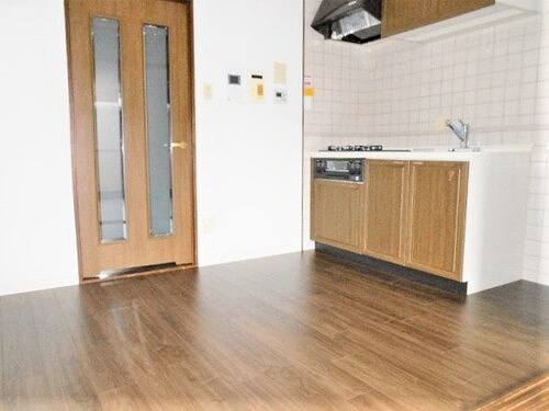 ライオンズマンション海田堀川町のキッチン|システムキッチン・ダイニング　※2021年7月撮影