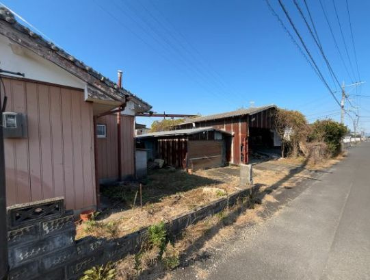 都城市志比田町の売地の外観
