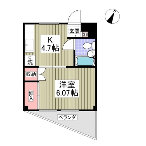 【間取り】 | 弁天ロイアルビル