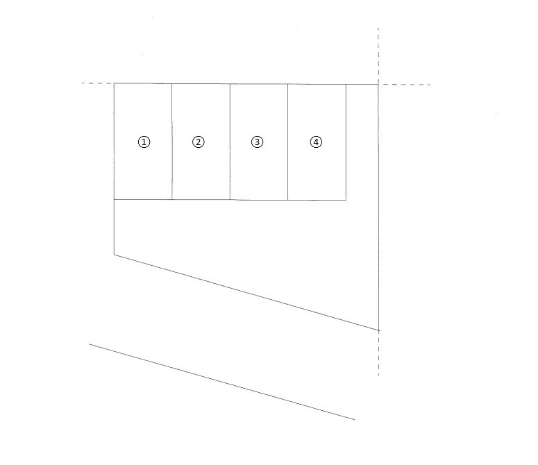 神田野辺駐車場の区画図