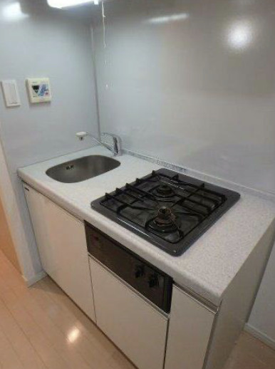 プライムアーバン月島のキッチン