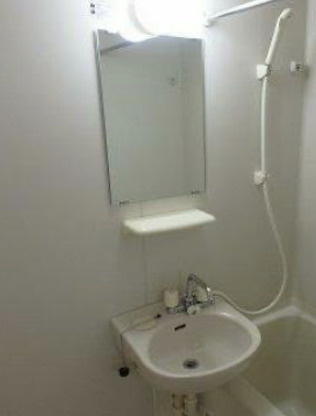 プライムアーバン月島の洗面所