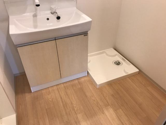 スターテラス長楽寺の洗面所|洗髪洗面化粧台