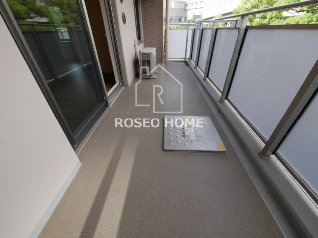 ザ・パークハビオ天満橋のバルコニー