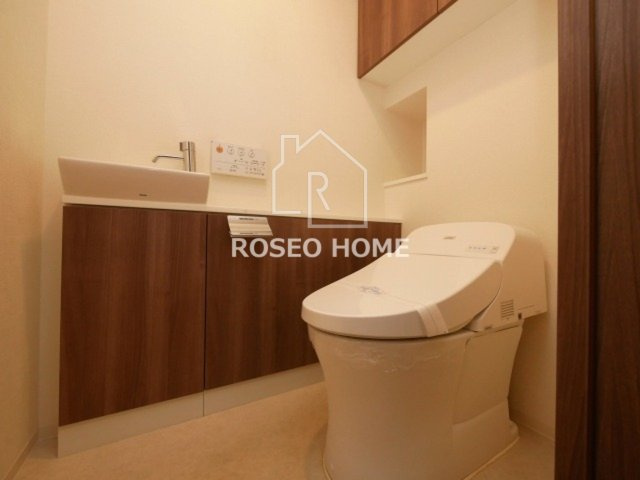 ザ・パークハビオ天満橋のトイレ