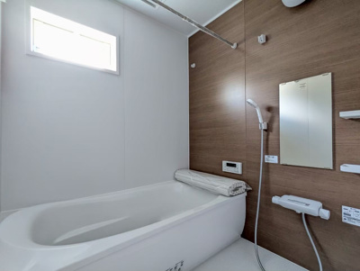  | 新築戸建/小岩第2期1区画 | 施工例：TOTOのゆったり浴槽は１坪タイプでお子様とお風呂に入ってもゆったり空間があり、会話も弾みます