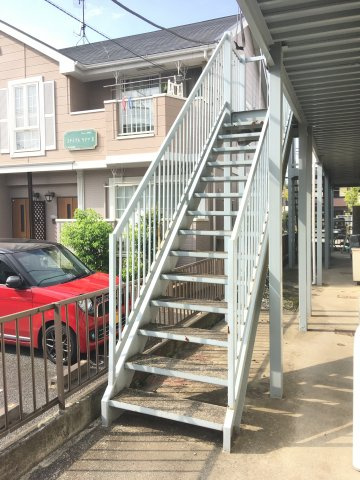 リーベ佐伯Iのエントランス