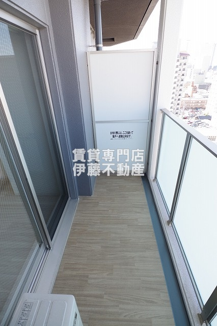 メイクス城西レジデンスのバルコニー