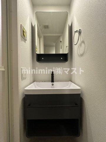 セレニテ天六ミラクの洗面所