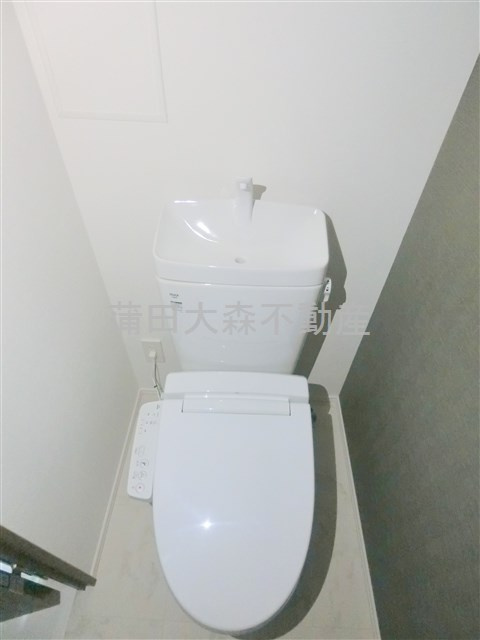 ハーモニーレジデンス蒲田アートヴィラのトイレ