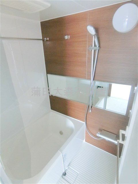 ハーモニーレジデンス蒲田アートヴィラの浴室|追焚+浴室乾燥機付きのバスルーム　お風呂