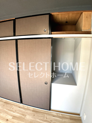 【収納】 | 鶴田マンション | たっぷりとした収納スペースです