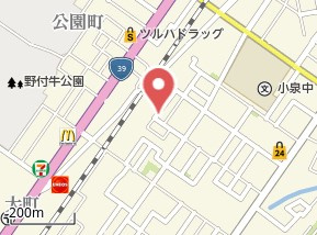 北見市田端町１８番地５７　新築戸建ての地図